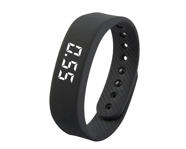 LED Digital Smart Wristbands Waterproof Smart Clock Smartband With Running Pedometer Monitor Smart Band Vibration Alarm Reminder